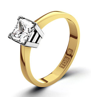 Lauren 18K Gold Diamond Engagement Ring 0.50CT-F-G/VS