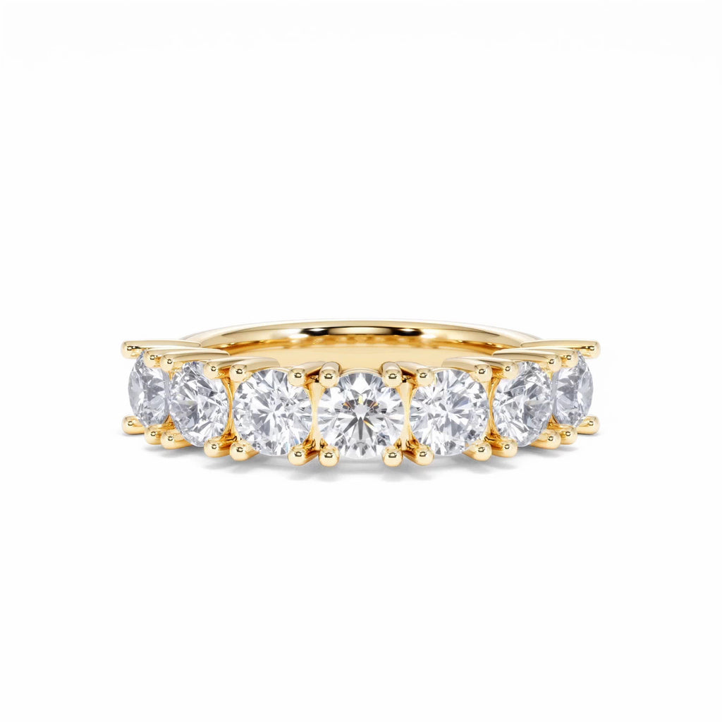 Chloe 7 Stone Lab Diamond Eternity Ring 2.00CT F/VS in 9K Gold