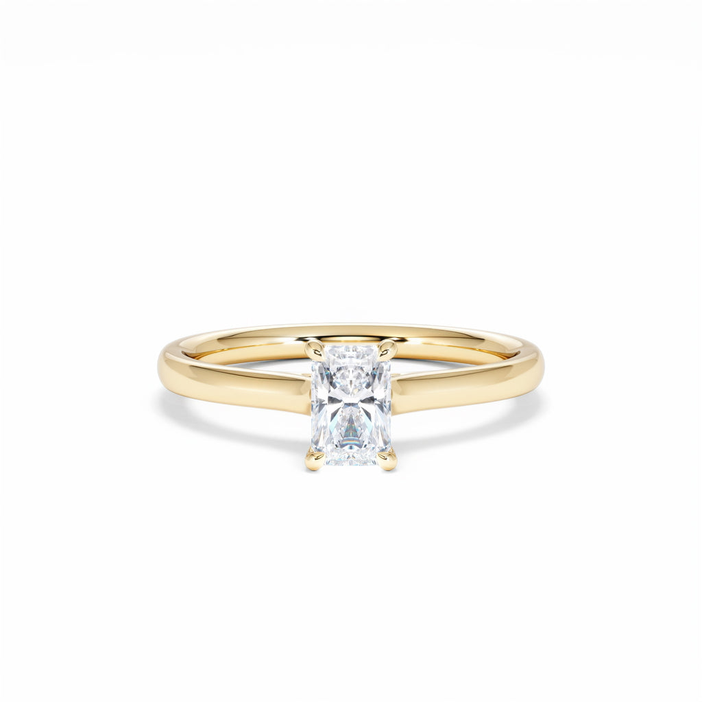 Amora Radiant 0.50ct Diamond Engagement Ring G/VS1 Set in 18K Gold