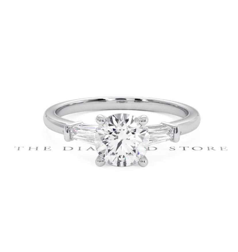 Isadora GIA Diamond Engagement Ring Platinum 1.10ct G/SI1