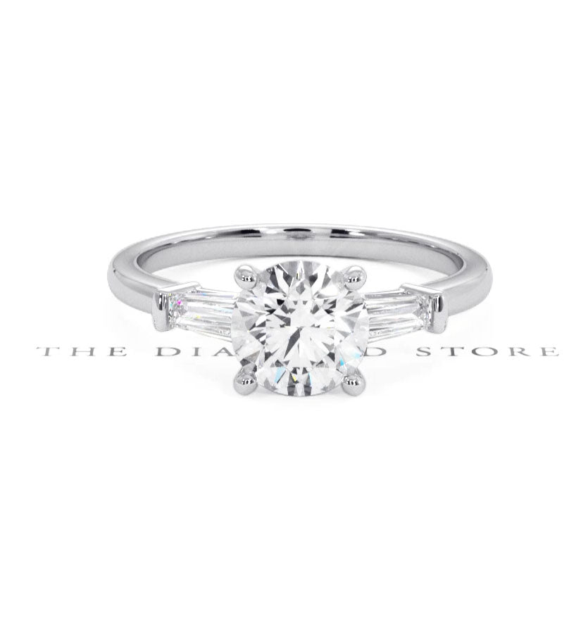 Isadora GIA Diamond Engagement Ring Platinum 1.25ct G/VS2