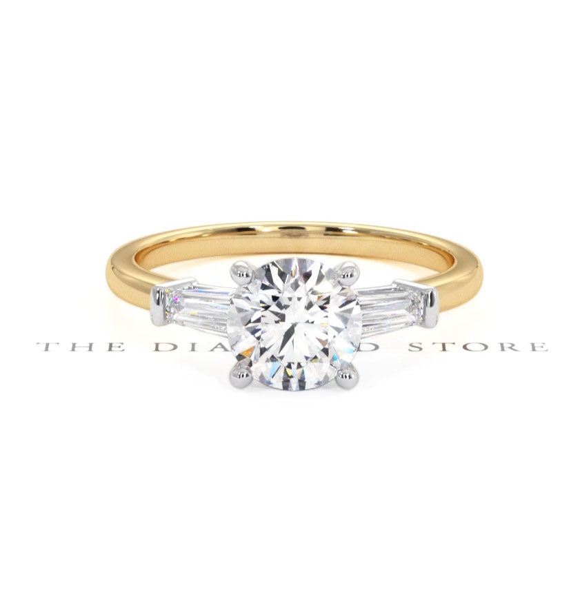 Isadora GIA Diamond Engagement Ring 18KY 1.25ct G/VS2