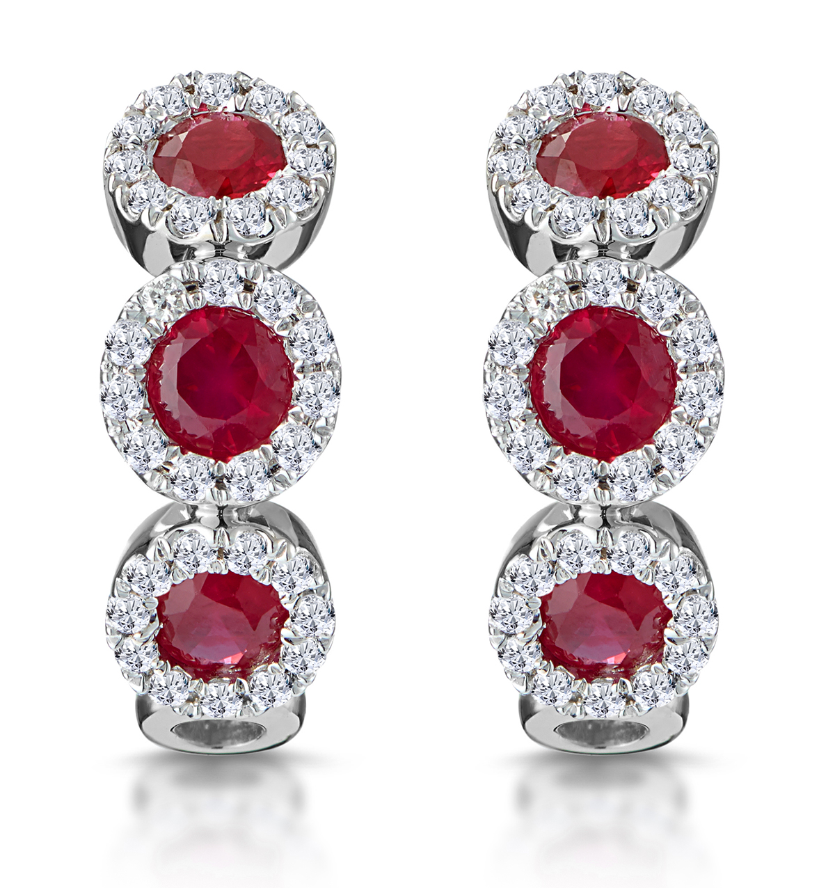 Ruby Earrings | TheDiamondStore.co.uk™