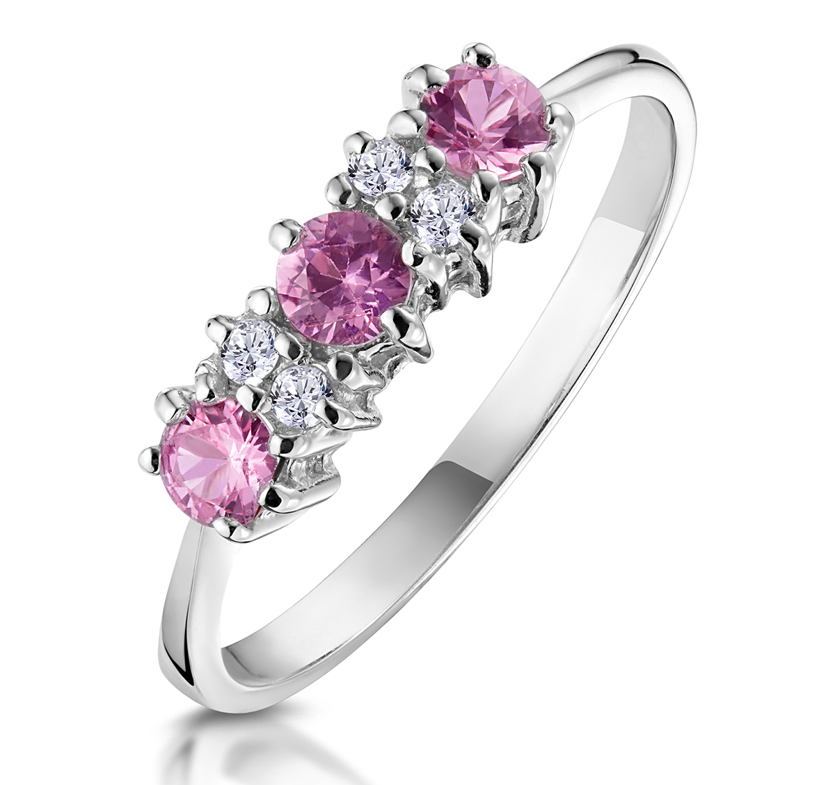 Pink Sapphire Rings | TheDiamondStore.co.uk™